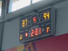 MS240-Basel multisport LED scoreboarderedményjelző
